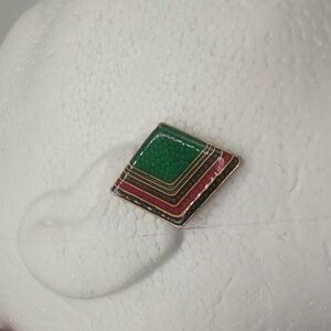 Vintage Geometric Multicolor Earrings